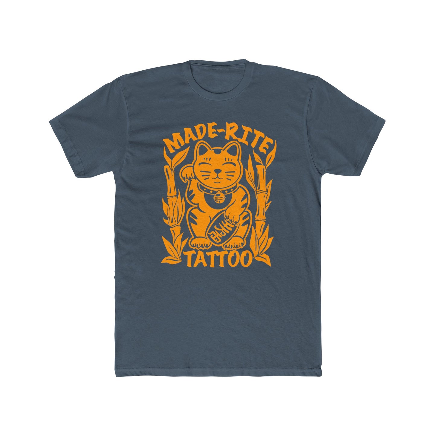 Lucky Cat Cotton Crew Tee