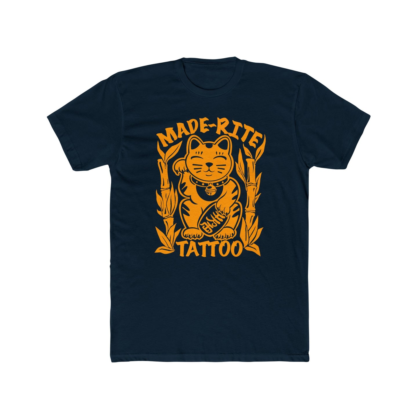 Lucky Cat Cotton Crew Tee