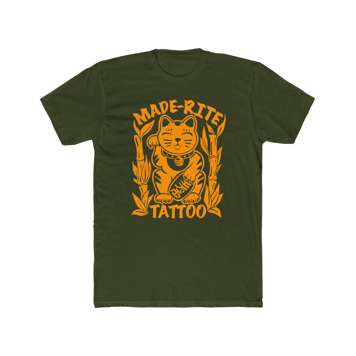 Lucky Cat Cotton Crew Tee