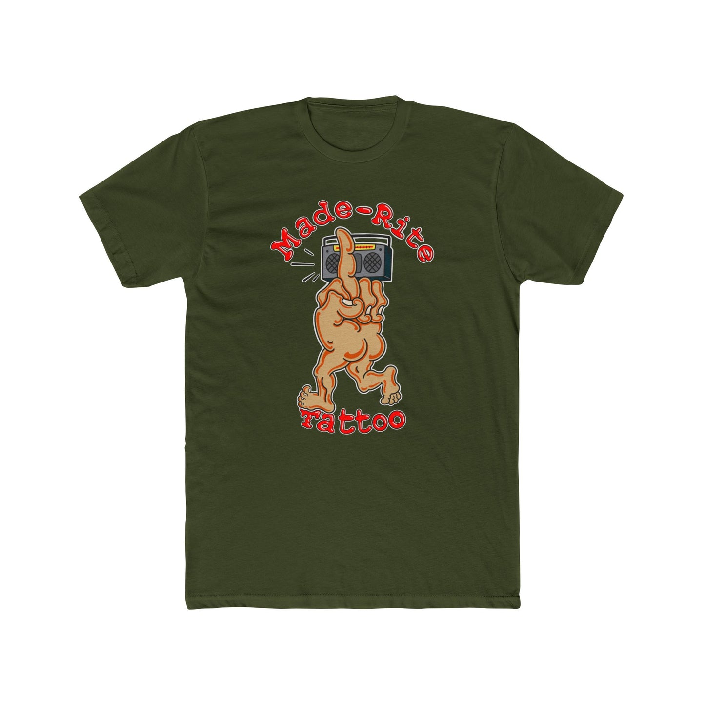 Walk on Cotton Crew Tee