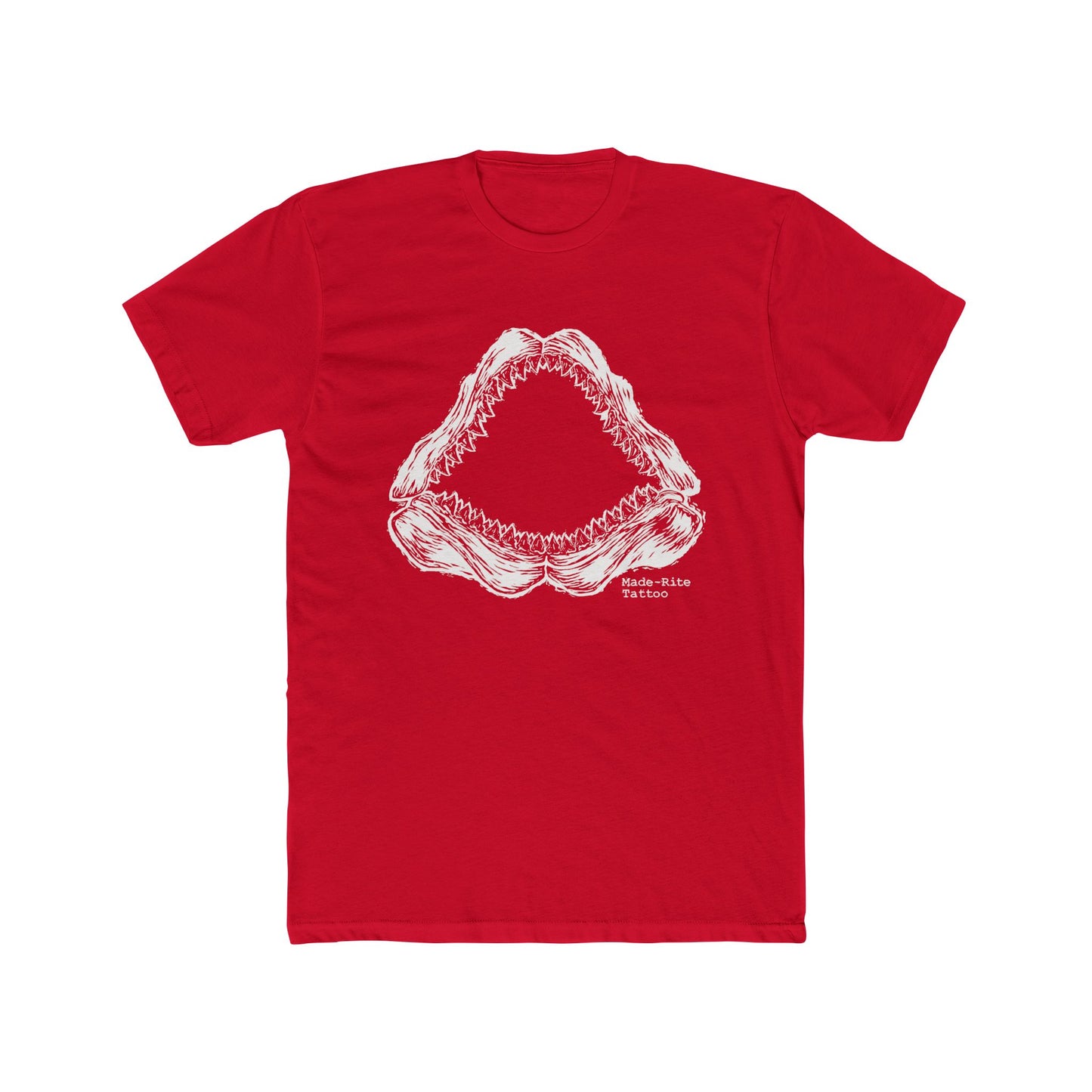 Shark Jaw Cotton Crew Tee