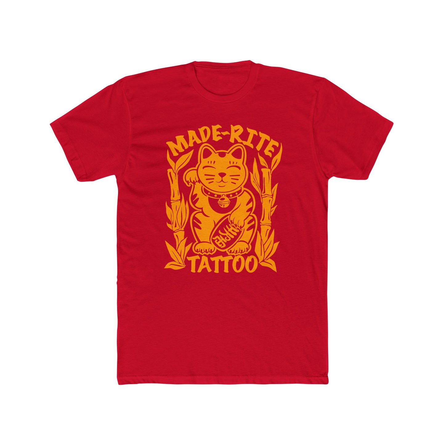 Lucky Cat Cotton Crew Tee
