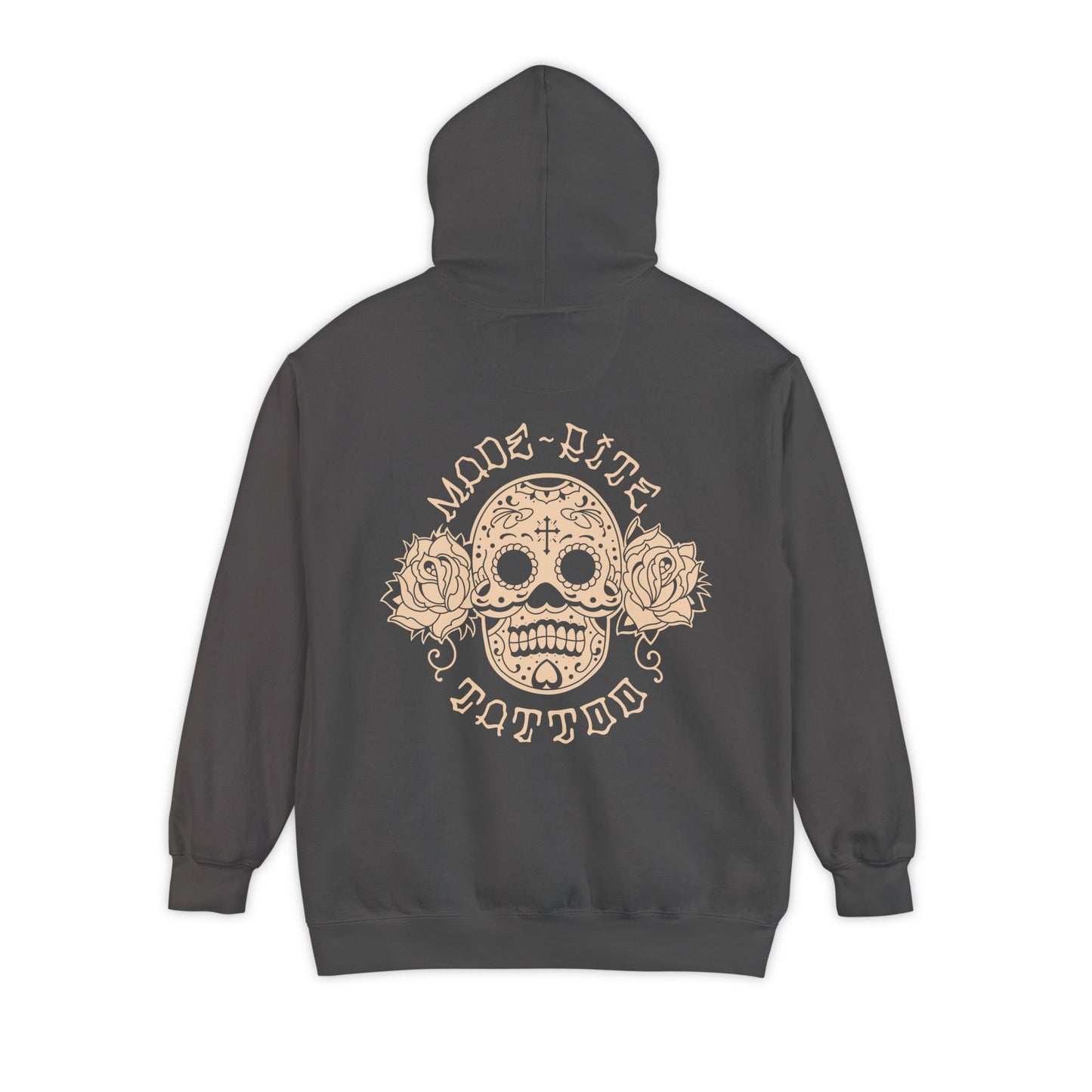 Sugar Skull Garment-Dyed Hoodie