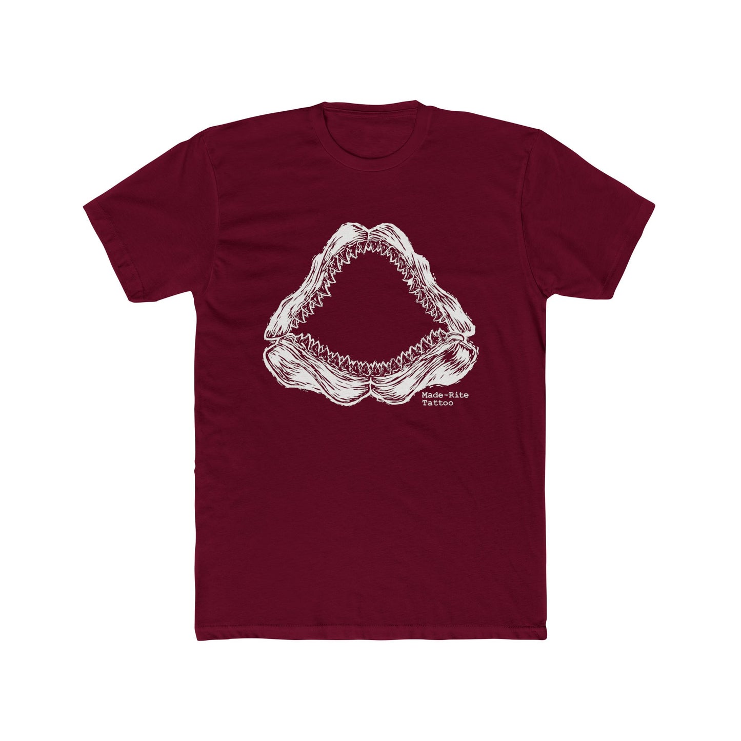 Shark Jaw Cotton Crew Tee