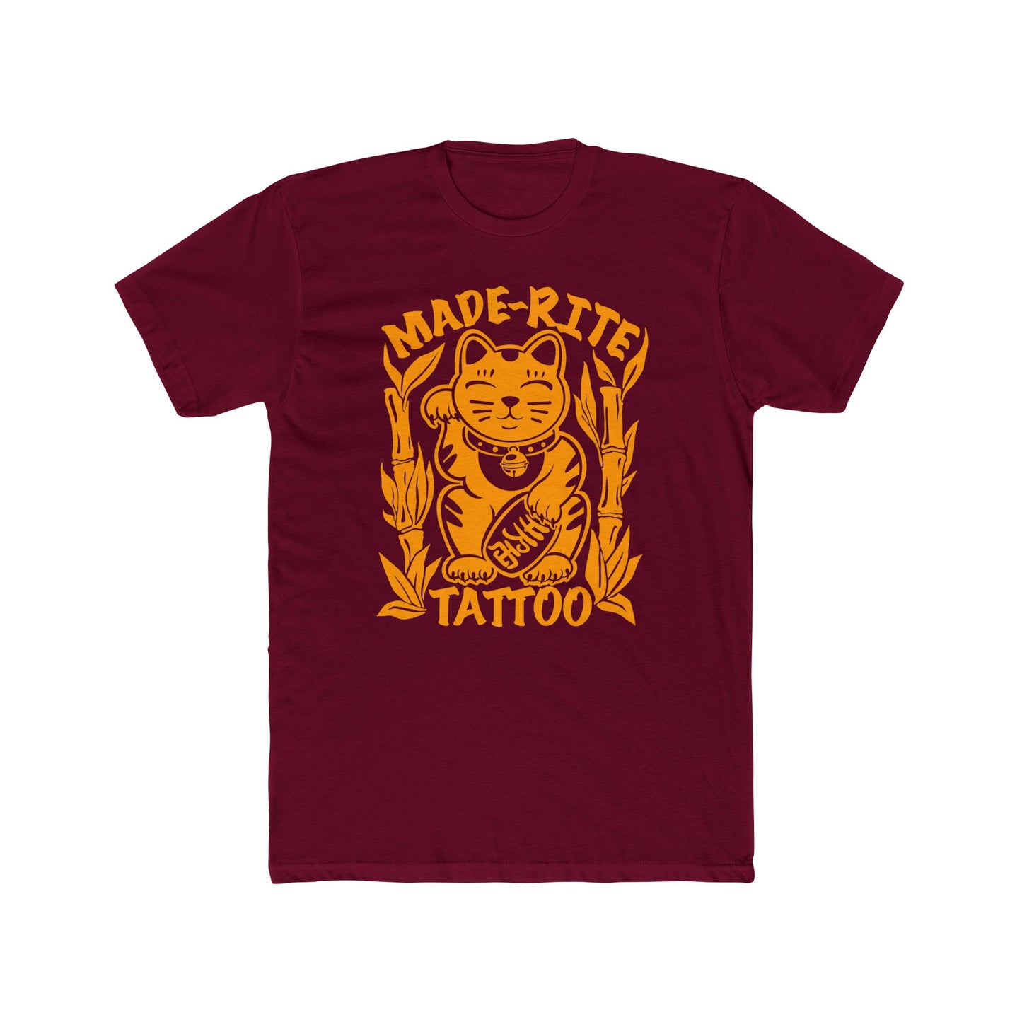 Lucky Cat Cotton Crew Tee