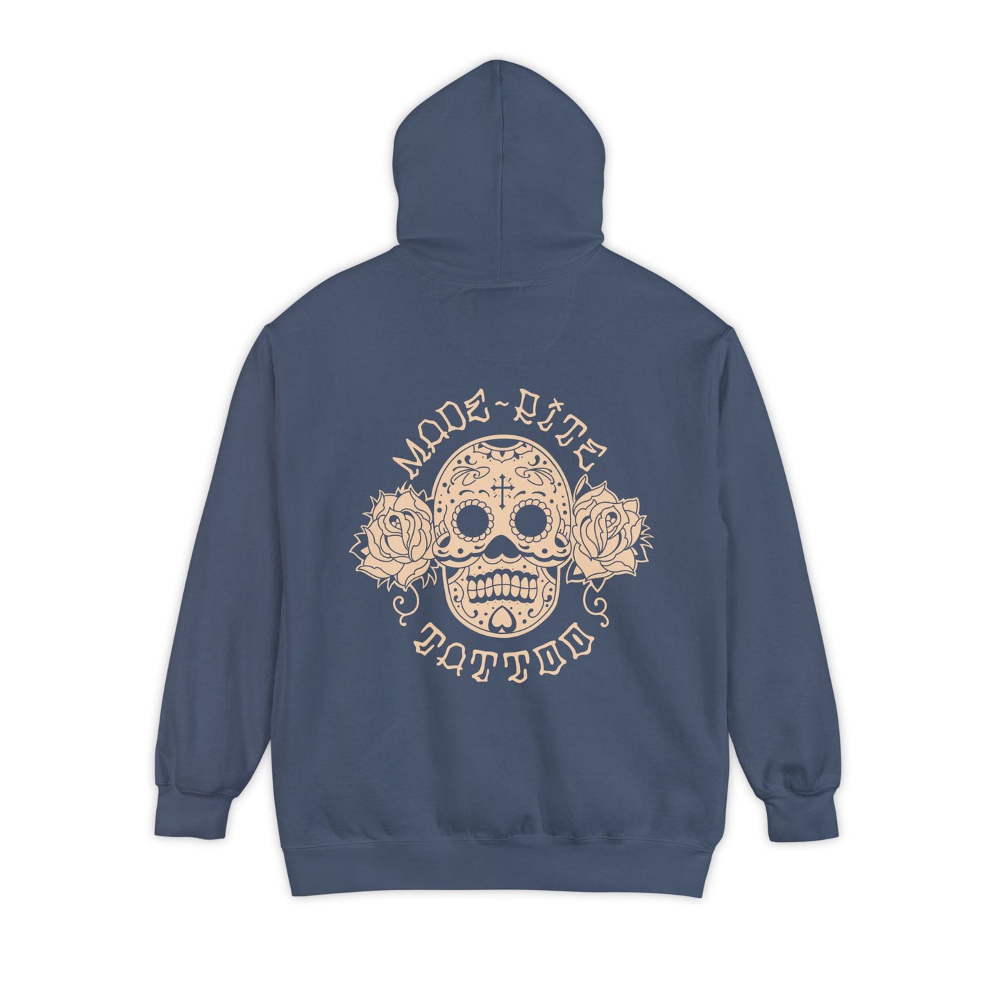 Sugar Skull Garment-Dyed Hoodie