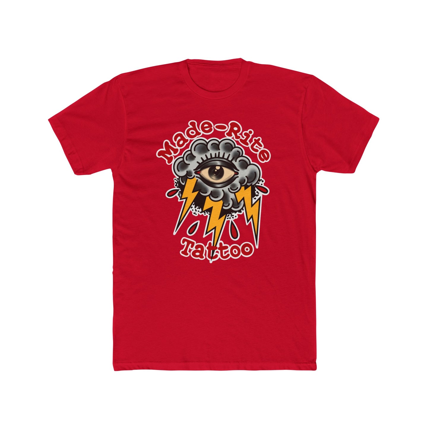 All seeing eye Cotton Crew Tee