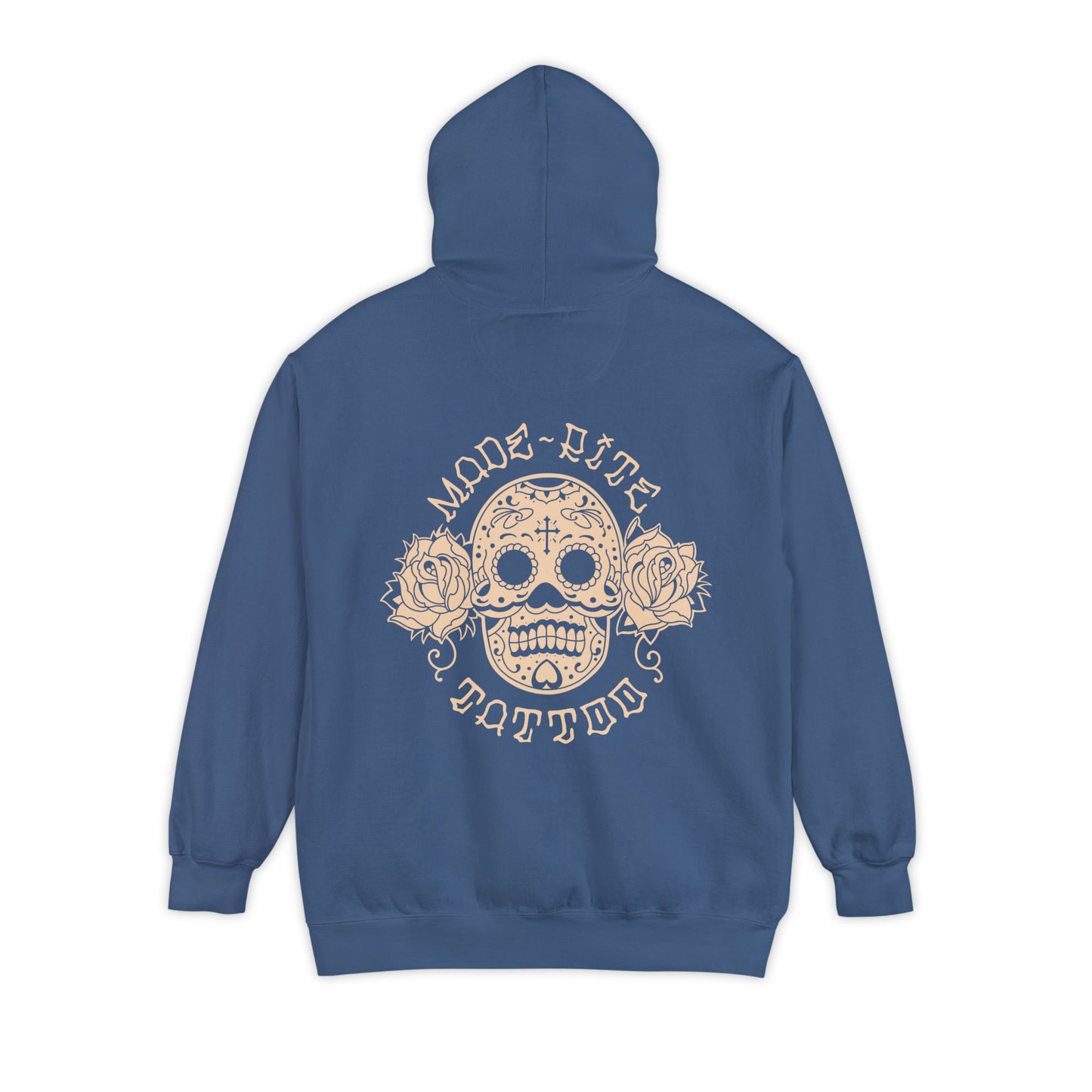 Sugar Skull Garment-Dyed Hoodie