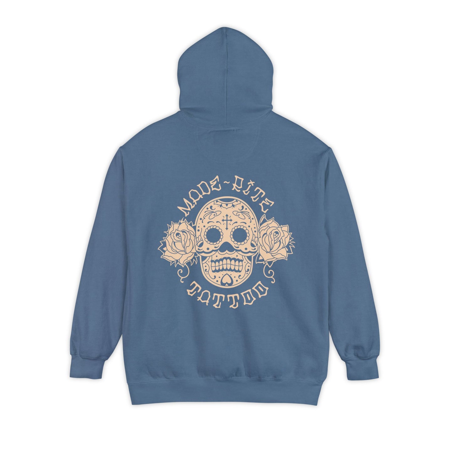 Sugar Skull Garment-Dyed Hoodie