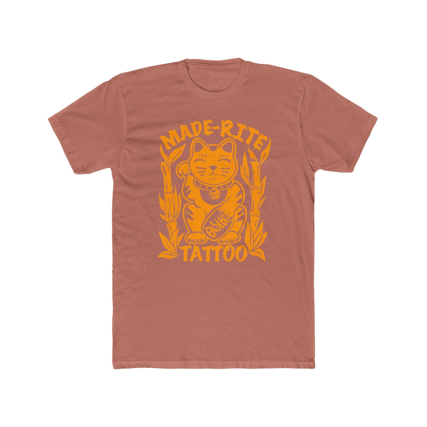 Lucky Cat Cotton Crew Tee