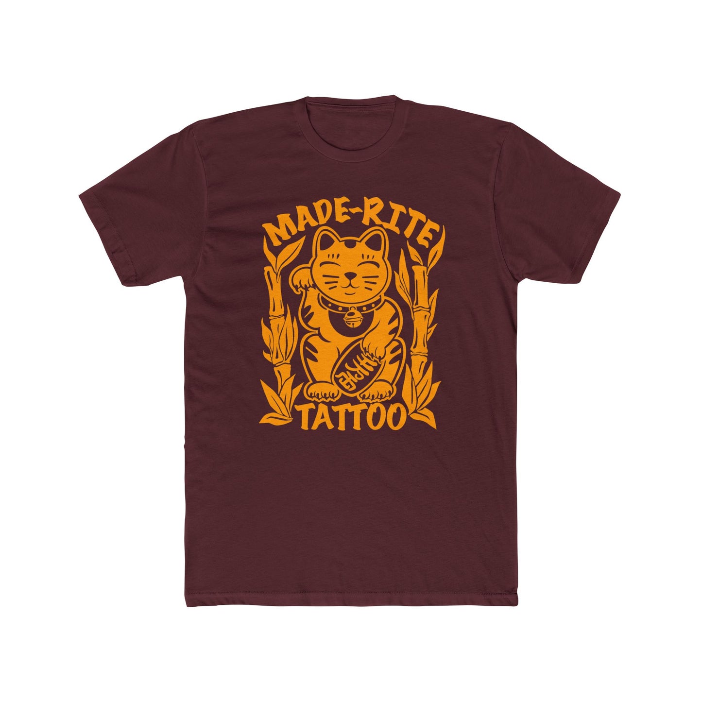 Lucky Cat Cotton Crew Tee