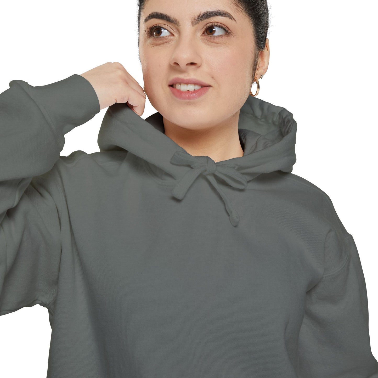 Lucky Cat Garment-Dyed Hoodie