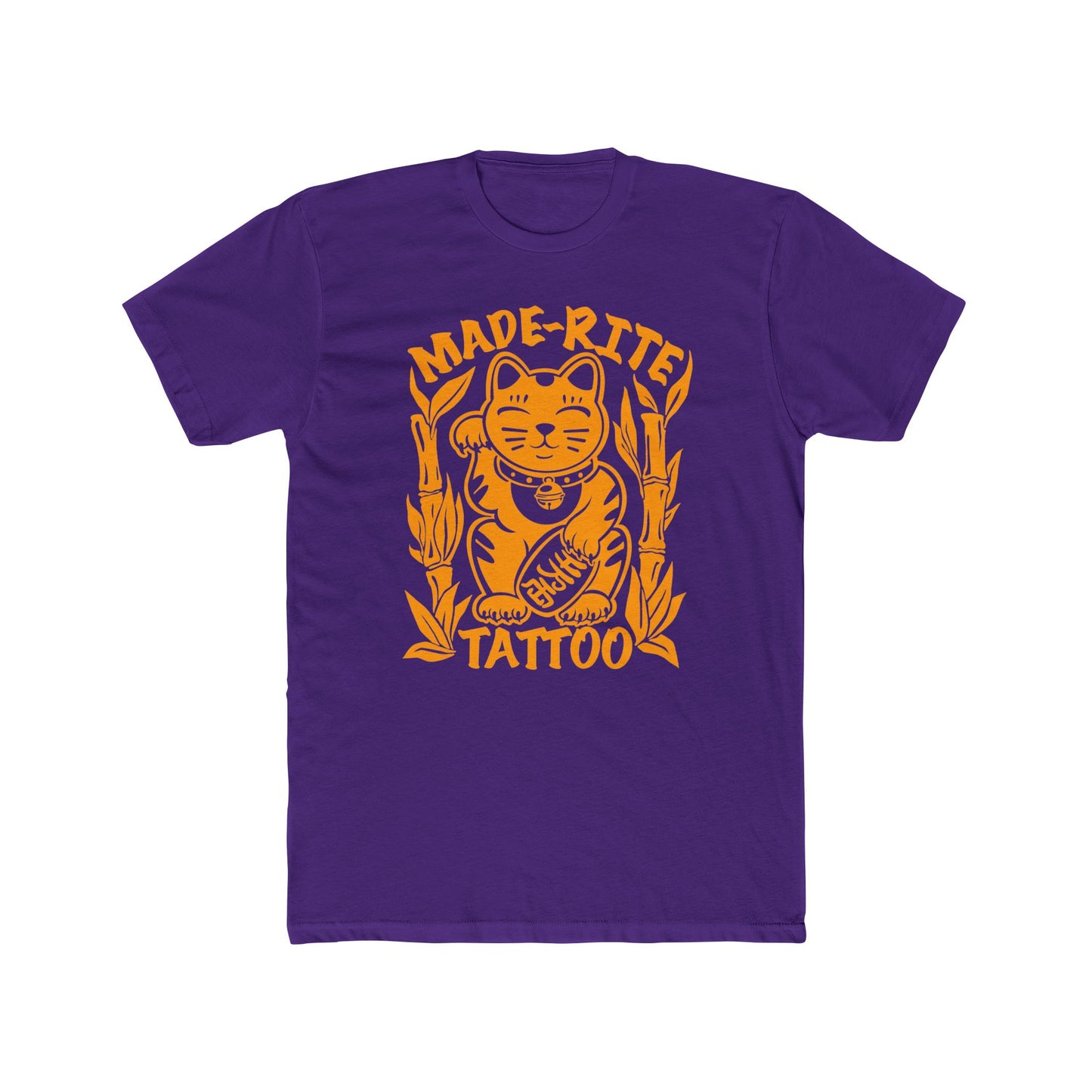 Lucky Cat Cotton Crew Tee