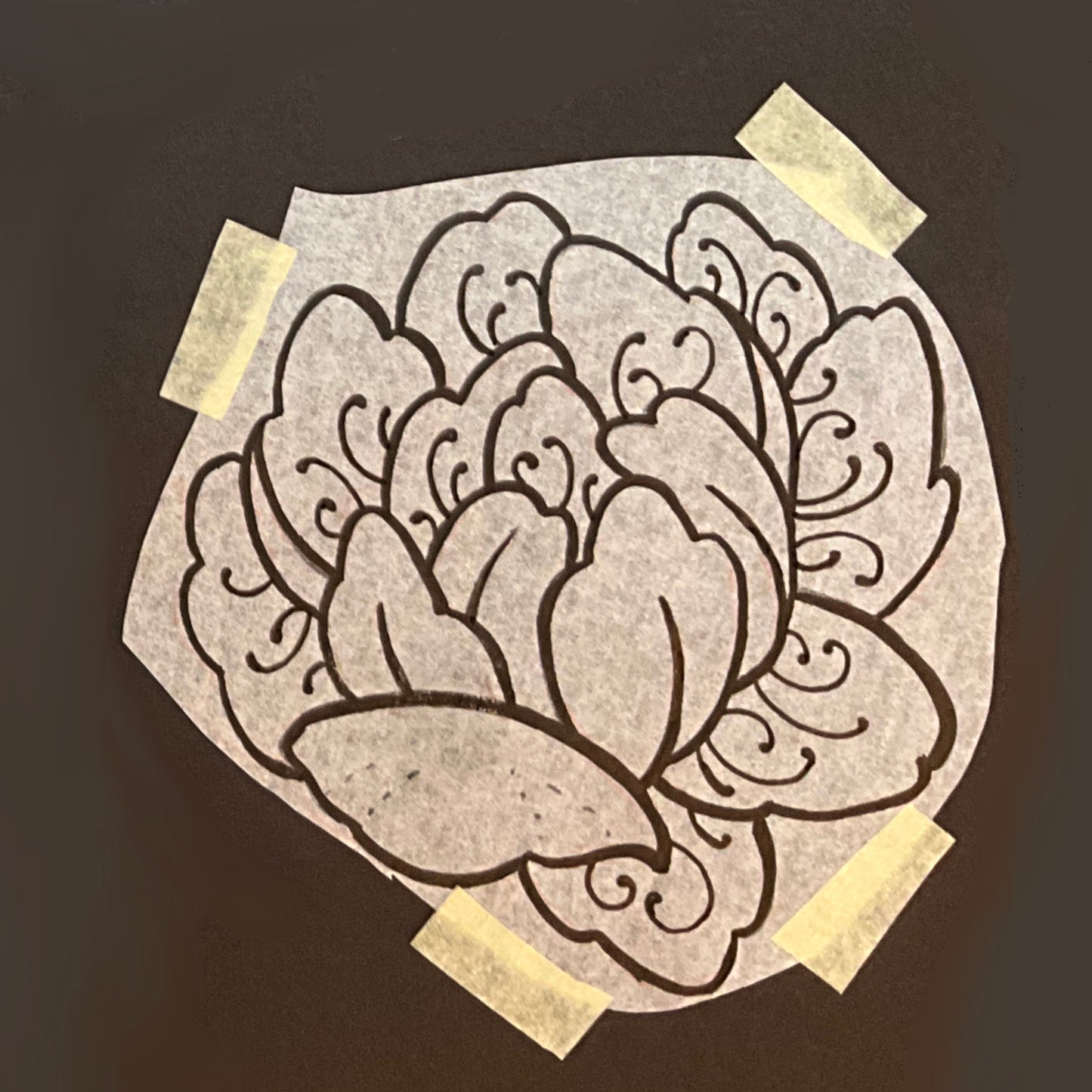 graphic peony 1