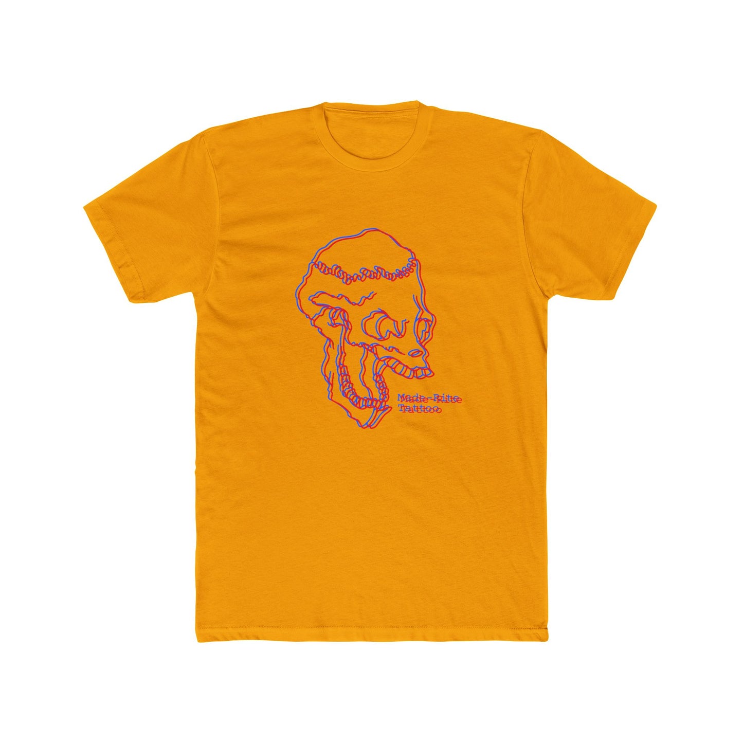 Japanese Laughing Skull Cotton Crew Tee
