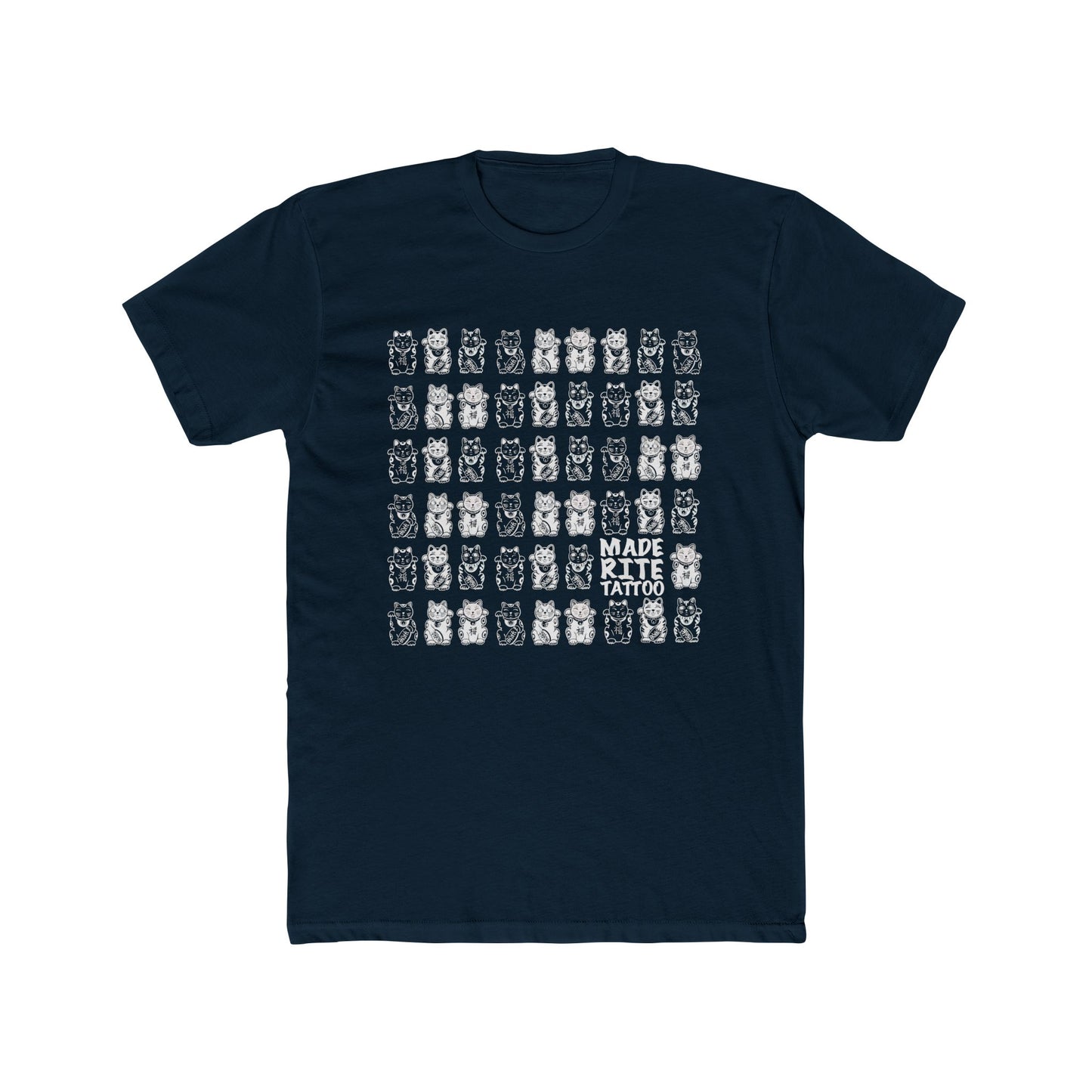 Lucky Kitties Unisex Cotton Crew Tee