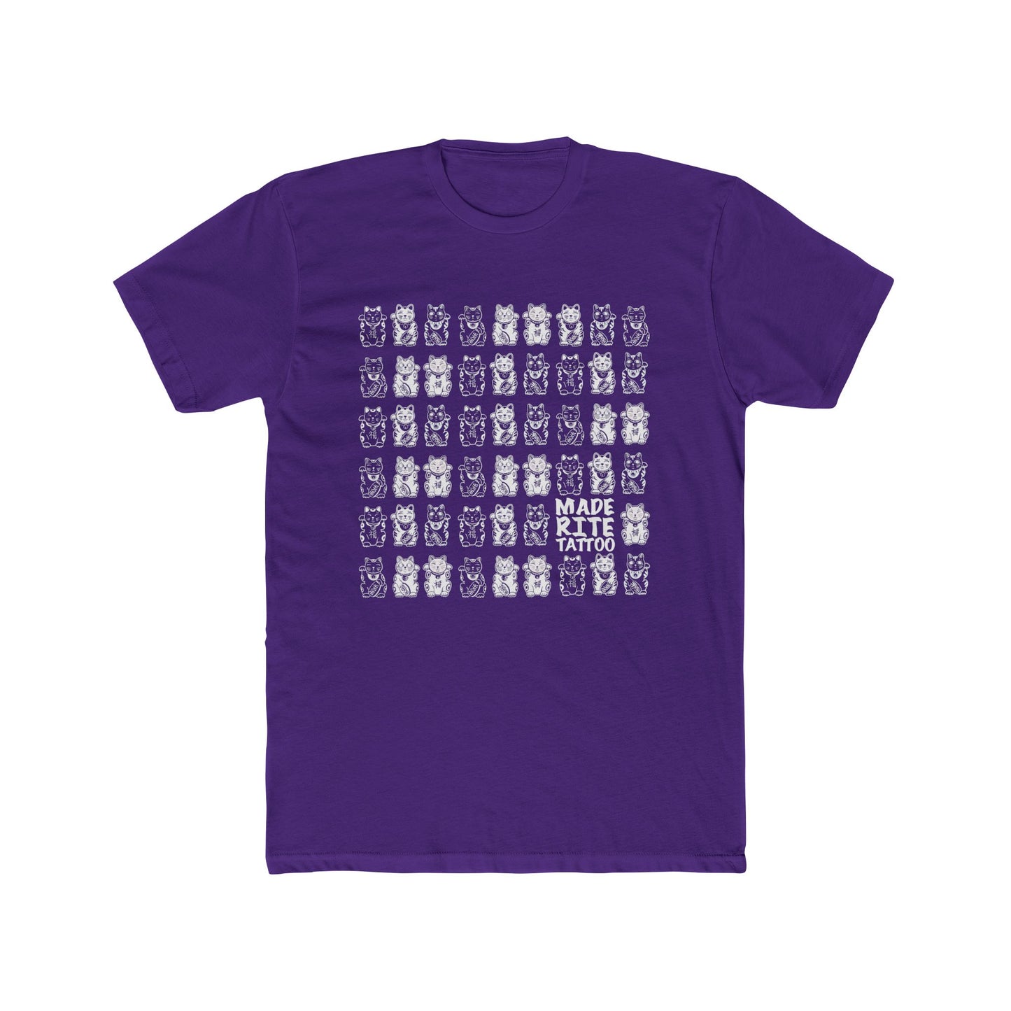 Lucky Kitties Unisex Cotton Crew Tee