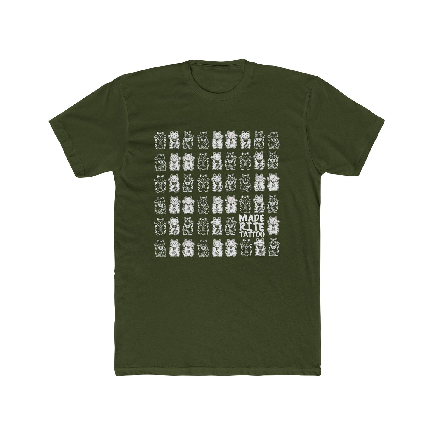 Lucky Kitties Unisex Cotton Crew Tee