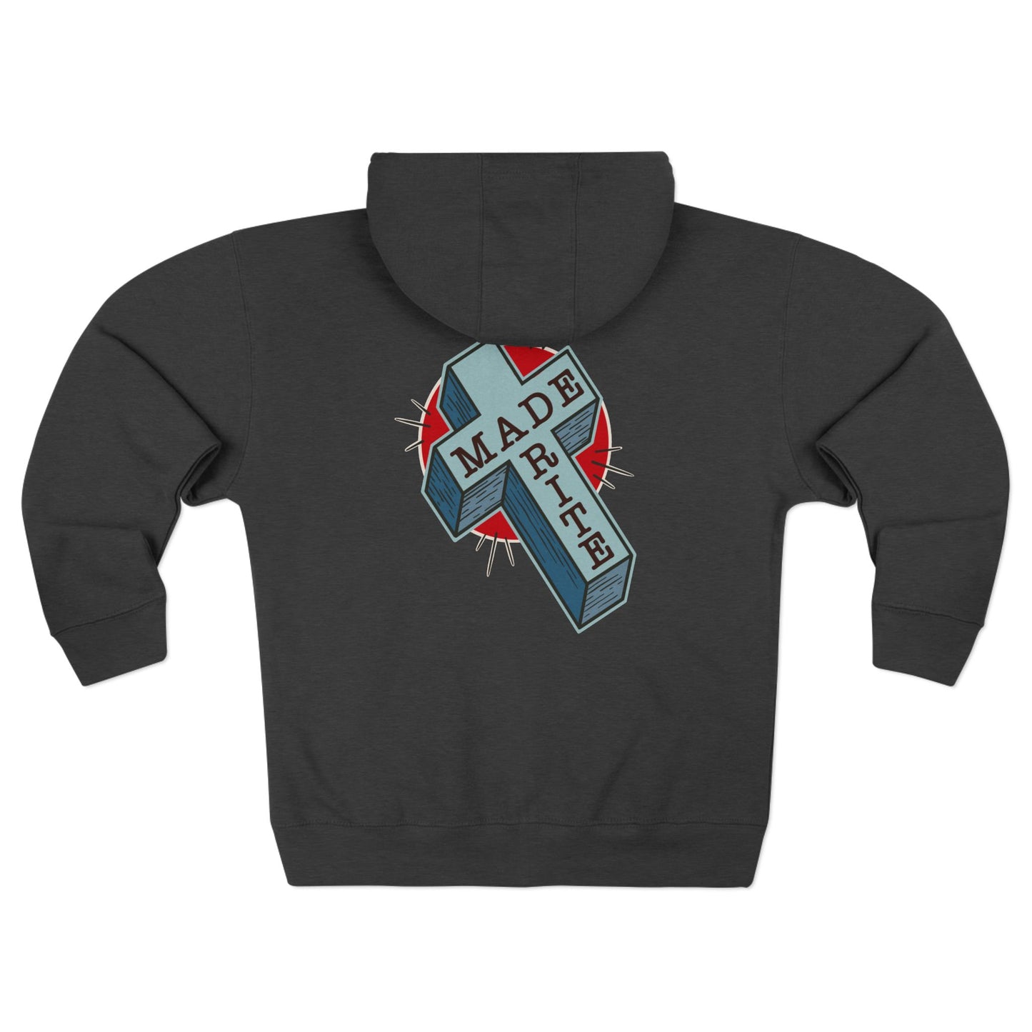 Made Rite Cross Zip Hoodie