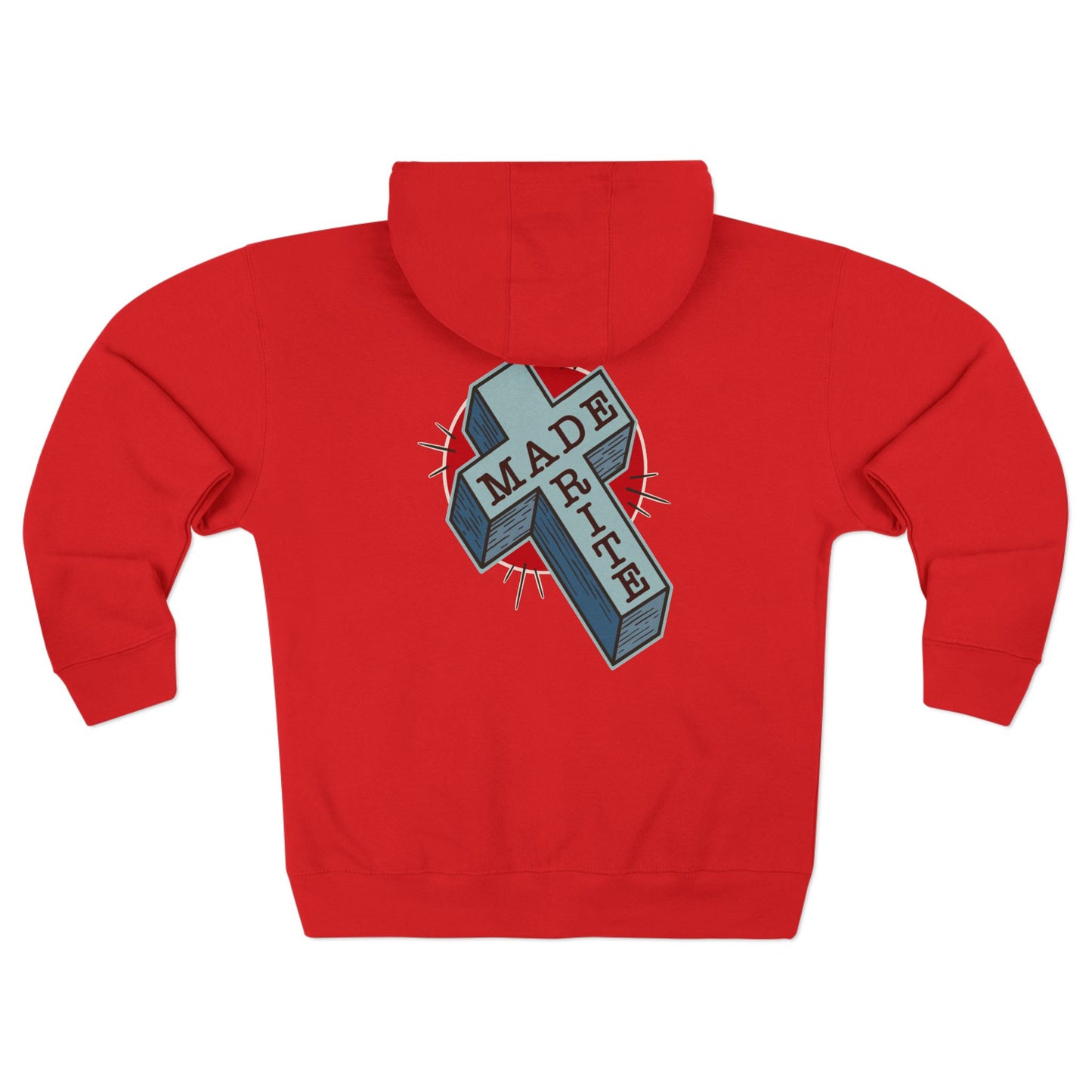 Made Rite Cross Zip Hoodie