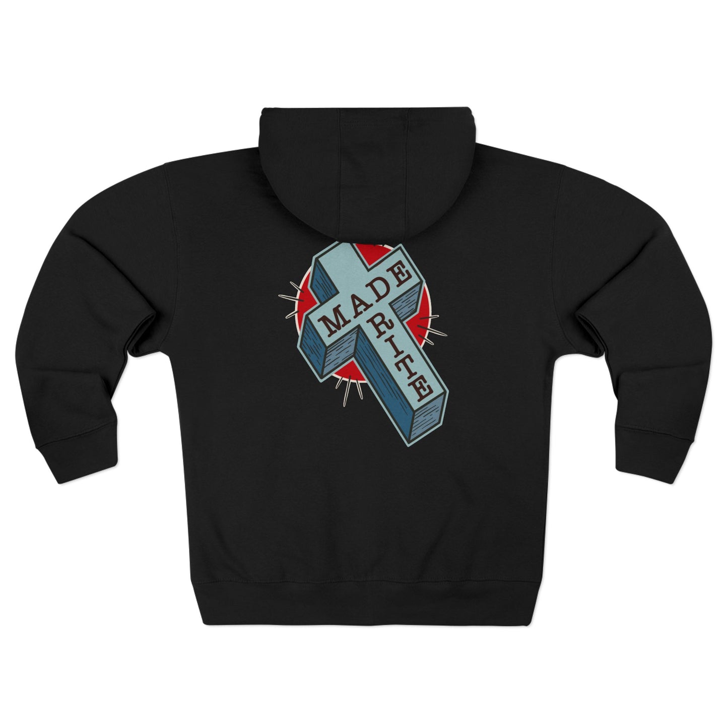 Made Rite Cross Zip Hoodie
