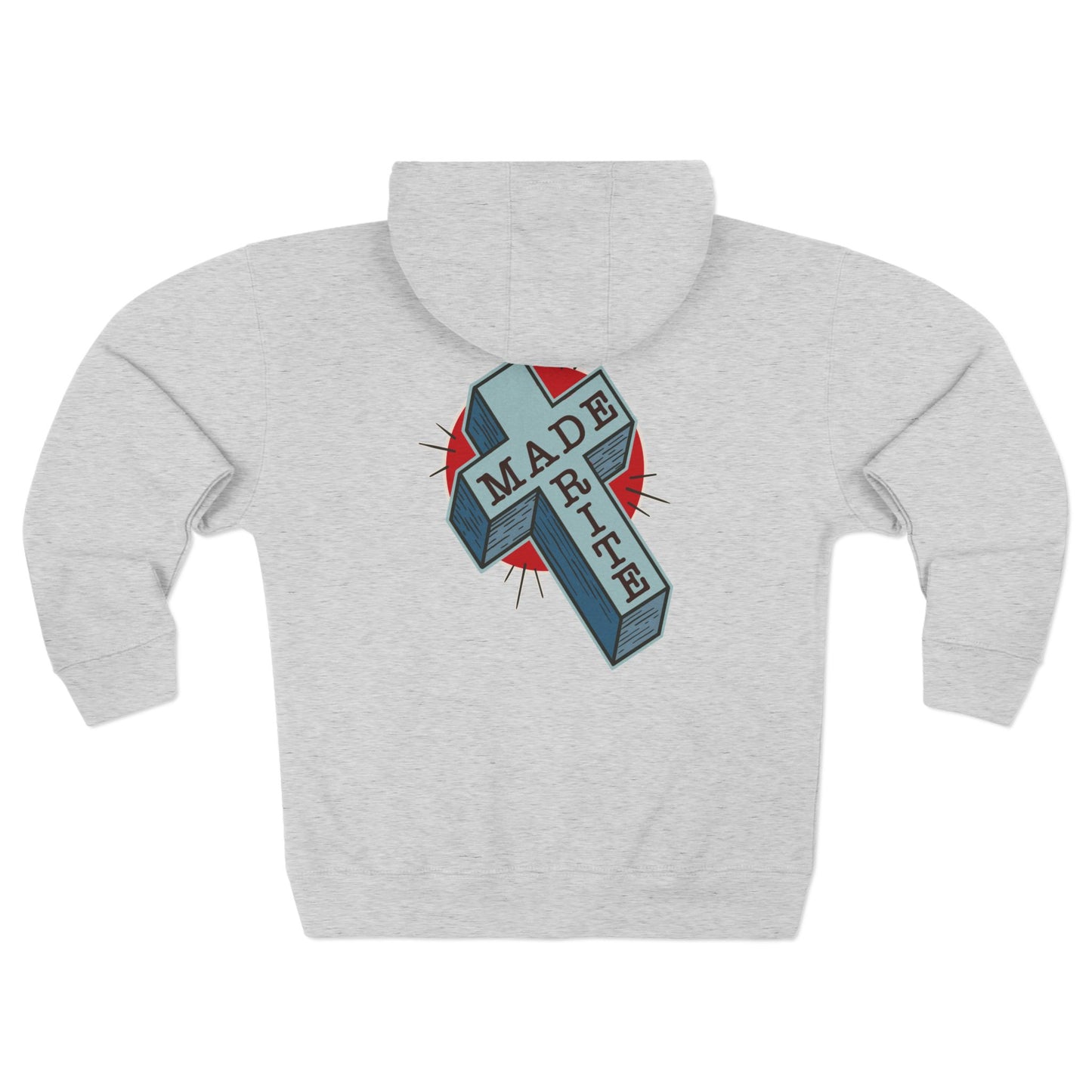Made Rite Cross Zip Hoodie