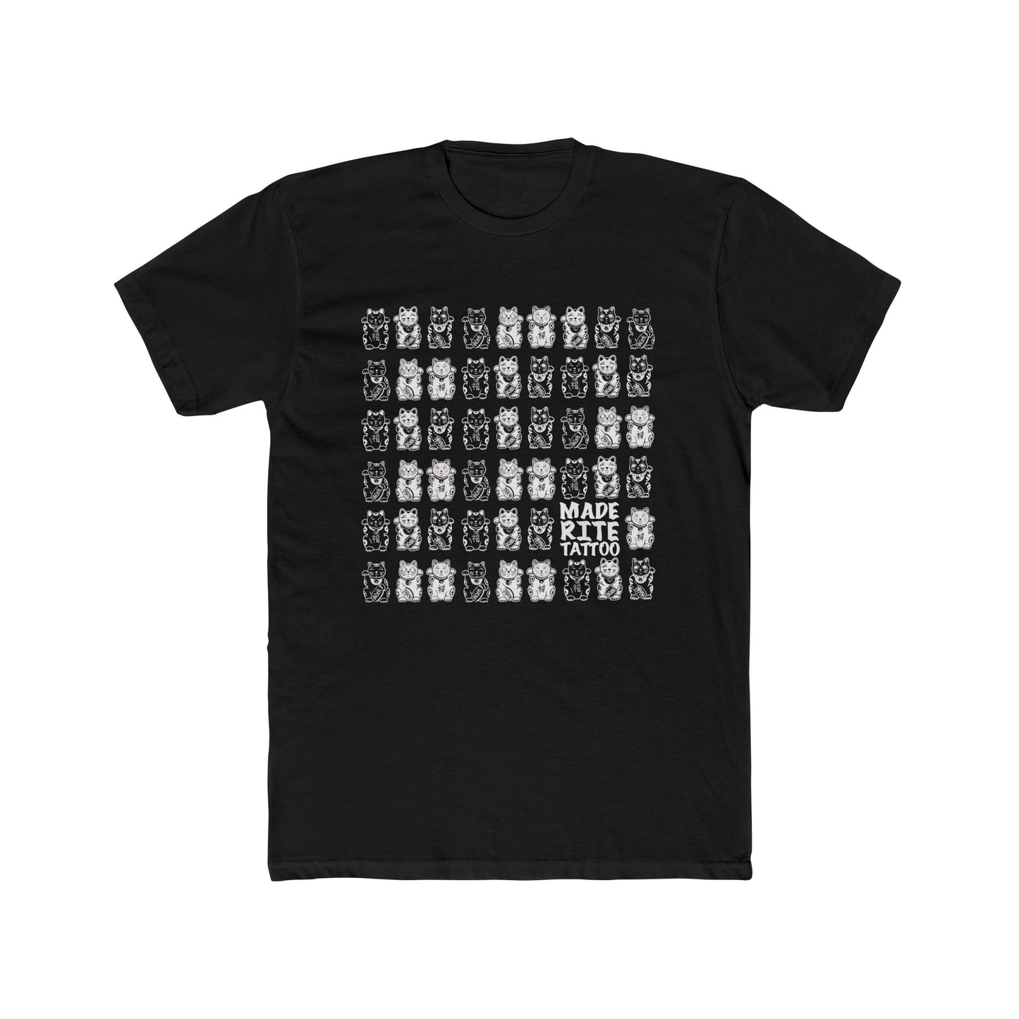 Lucky Kitties Unisex Cotton Crew Tee