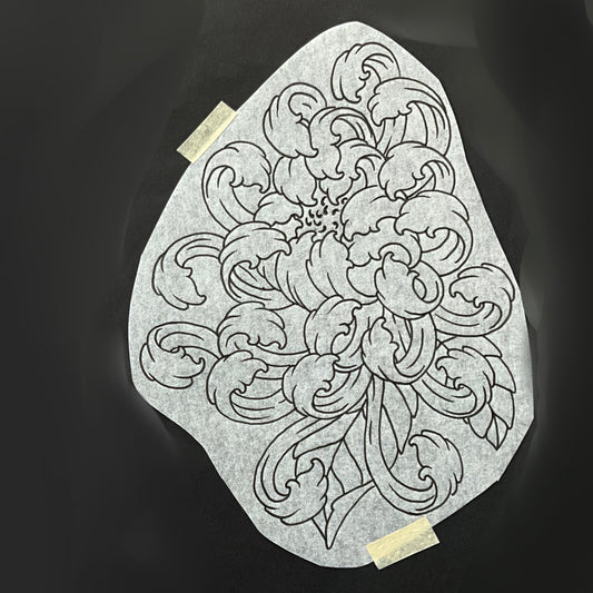 Curling chrysanthemum