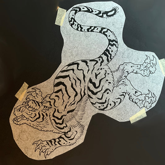 Hokusai Tiger