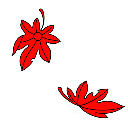 maple leaves