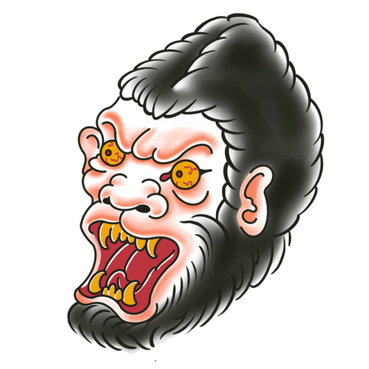 Gorilla head