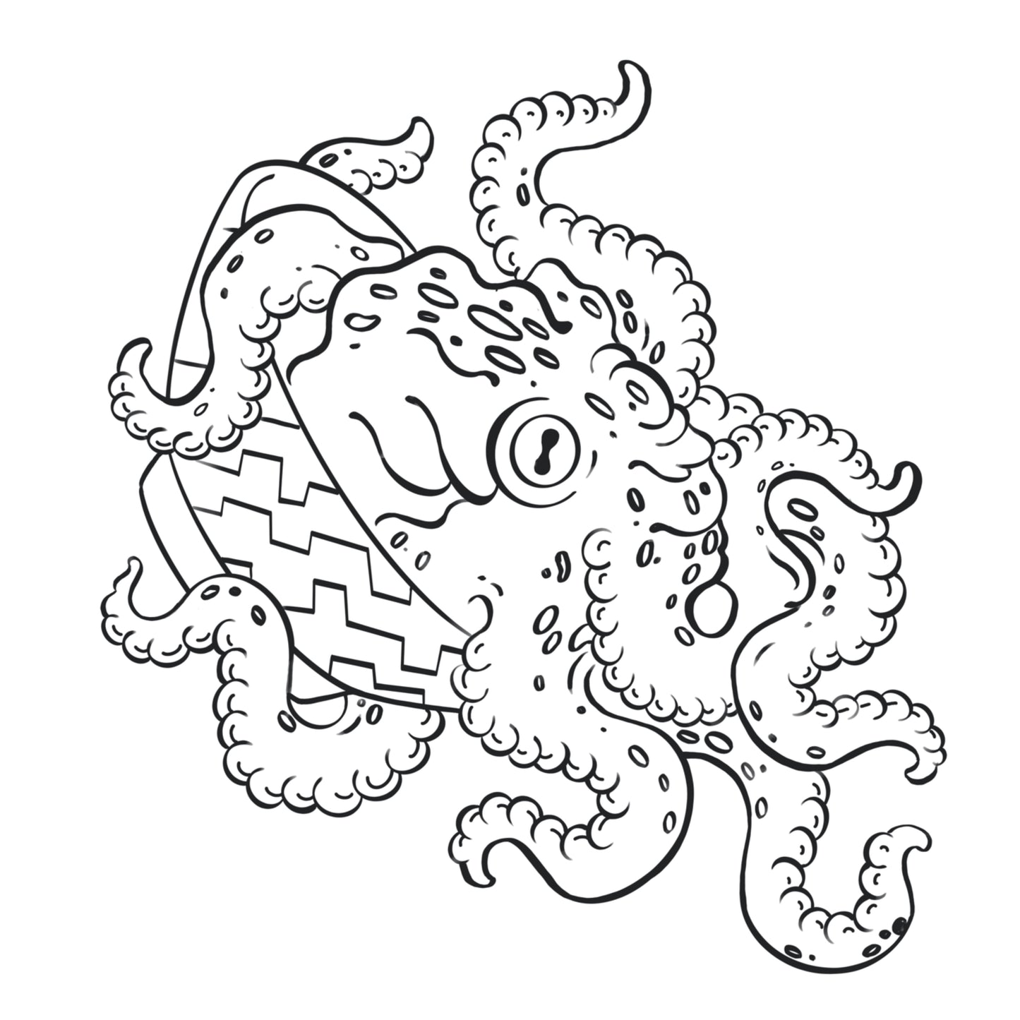 bowl of octopus