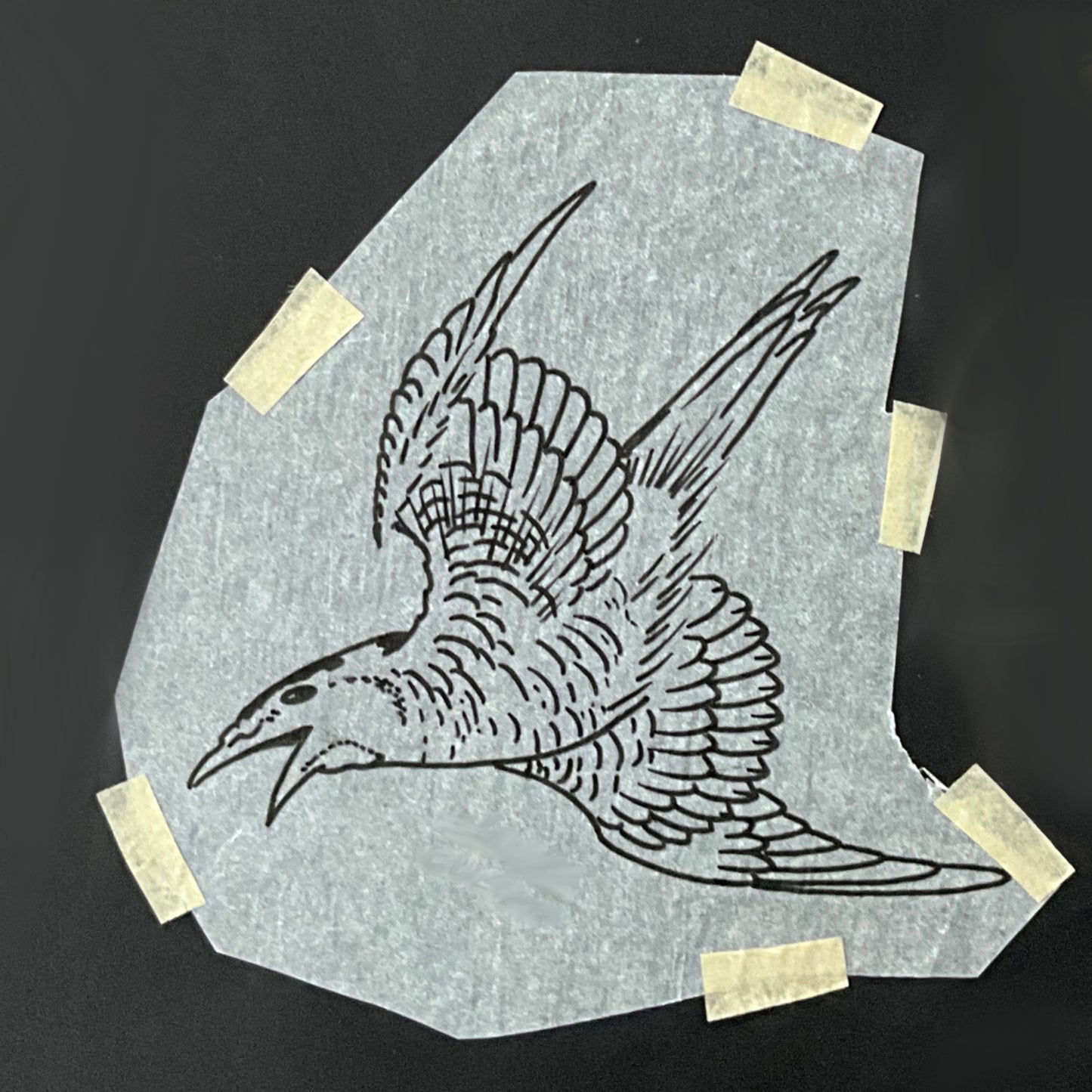 Hokusai Bird