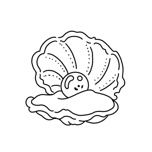 Pearl in shell
