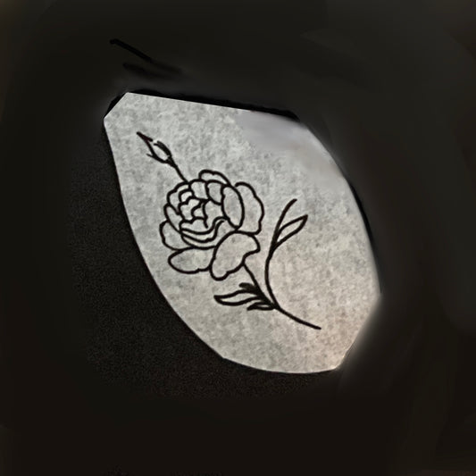 Tiny antique rose