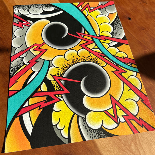 "Explosion" fine art print