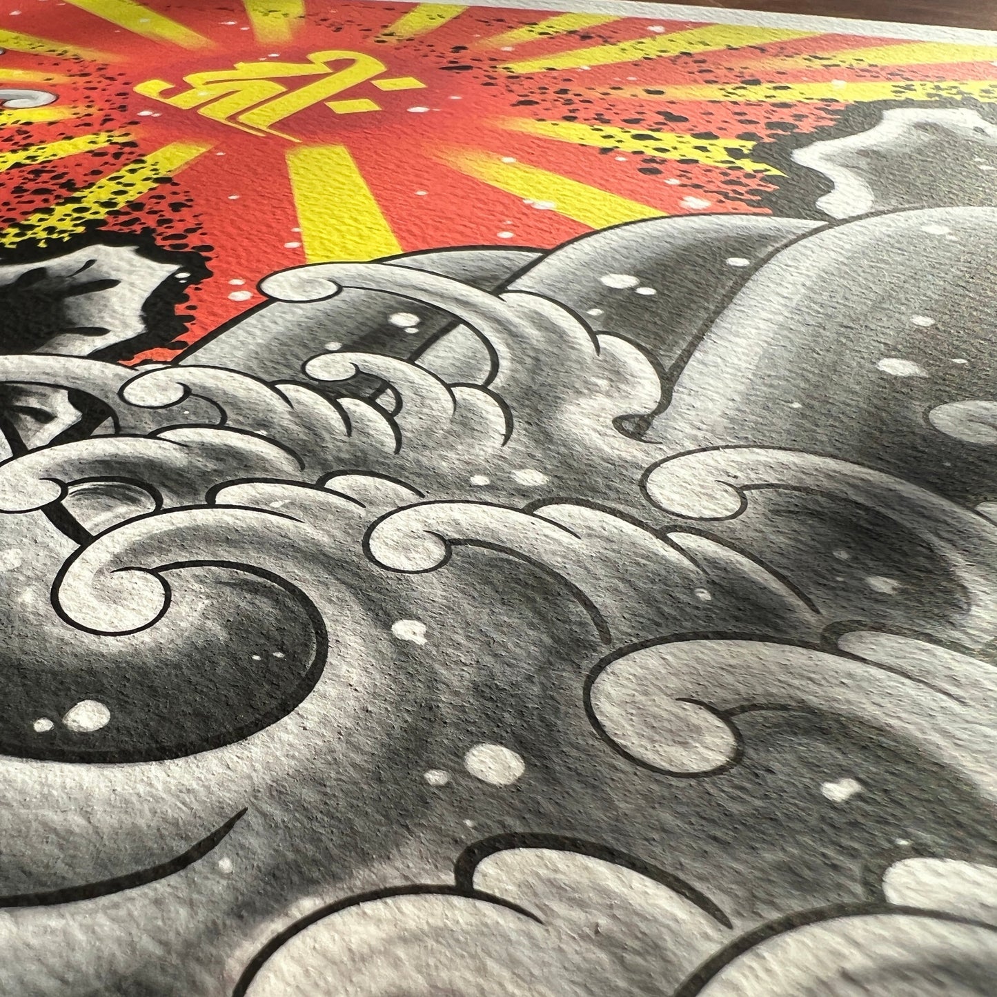 "All hail Amida Budda"  fine art print