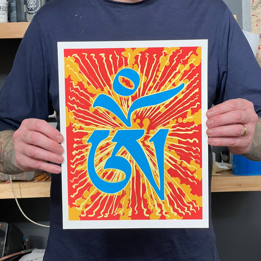 Tibetian OM print