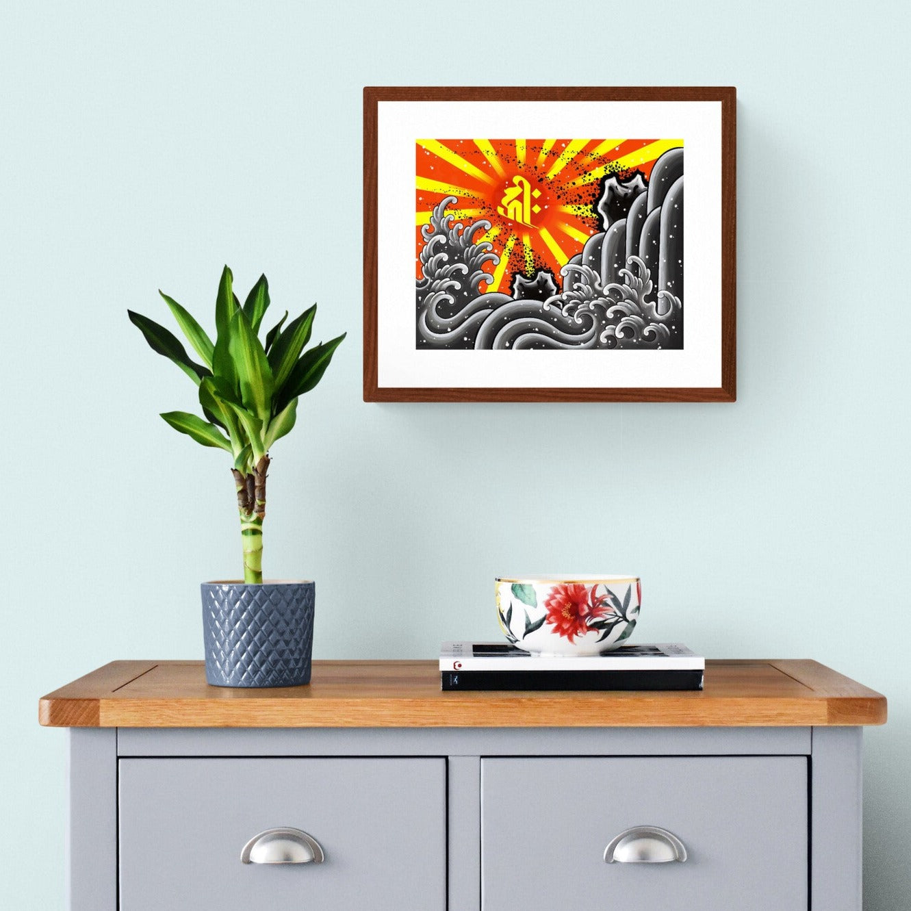 "All hail Amida Budda"  fine art print